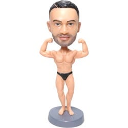  Bodybuilding Bobblehead /Gym Bobble Head Muscle Man