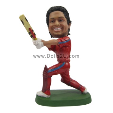 (image for) Custom Cricketer Bobblehead