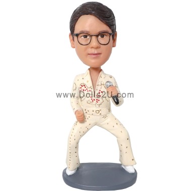 (image for) Custom Bobbleheads Elvis Fans