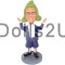 (image for) Custom Female Oompa Loompa Doompa Dee Doo Bobblehead From Your Photo Item:4121601