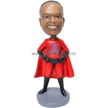  Custom Bobblehead Super Dad With Cape Item:46962