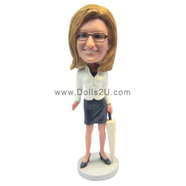  Custom Photo 3d Female Bobblehead Item:52328