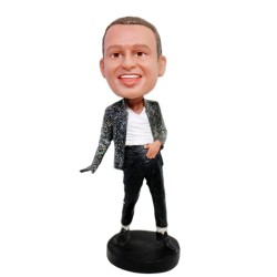 (image for) Custom Bobblehead Michael Jackson Dance