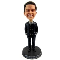  Custom Bobblehead Aircraft Captain Airplane Pilot Gift