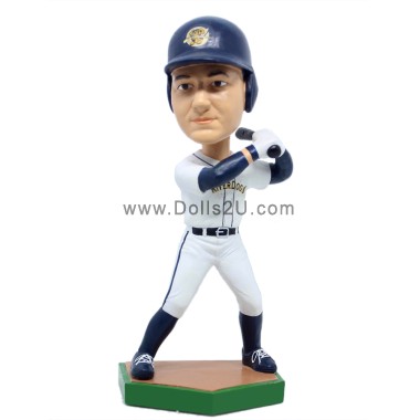 Male Left Handed Baseball Hitter Bobblehead Gift For Baseball Player