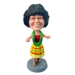  Custom Bobblehead Hawaiian Hula Dancer Girl