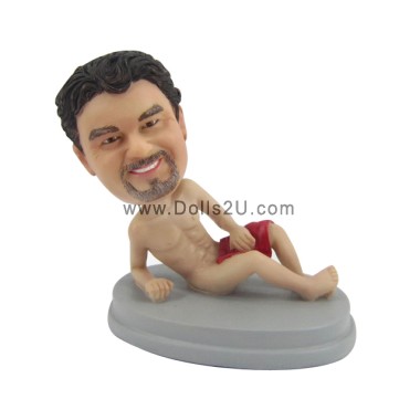 (image for) Custom Bobbleheads Nude Guy With Towel