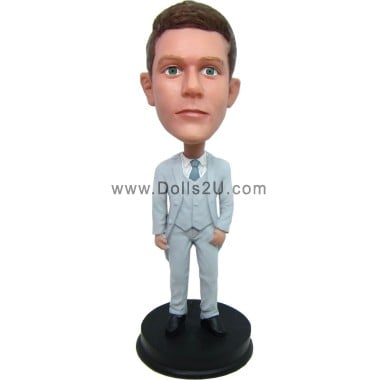 (image for) Personalized Groomsmen Bobbleheads