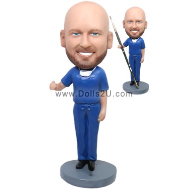 (image for) Custom Dentist Bobblehead Pen Holder Personalized Dental Gifts