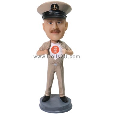 U.S. Navy Chief SuperHero Bobblehead