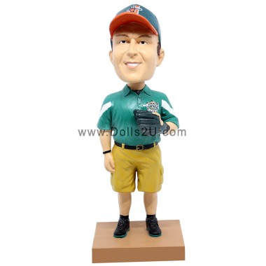 (image for) Custom Baseball Coach Bobblehead