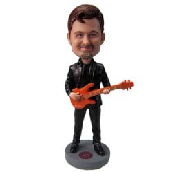  Custom Bobbleheads Male Bass Guitar Player Gift For Bassist