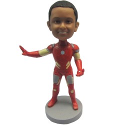 Custom Iron Man Style Bobblehead For Kid