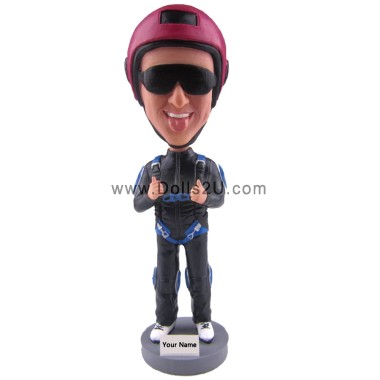 Skydiving Parachuting Bobblehead Gift For Skydiver