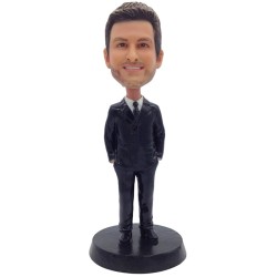 Groomsmen gift bobblehead