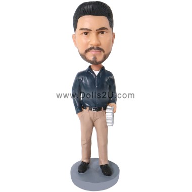  Personalized Mechanical Engineer Bobblehead Gift Item:37292