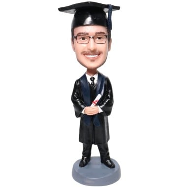 (image for) Graduation Gifts Custom Male Bobblehead