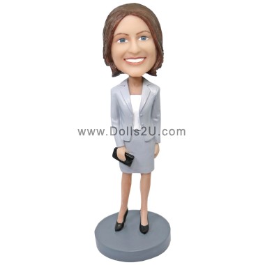 (image for) Custom Businesswoman Bobblehead