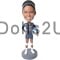 (image for) Custom Bobblehead Female Volleyball Player Item:39328