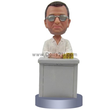  Custom Gambler Bobblehead Item:13620