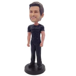 bodybuilding bobblehead with your face