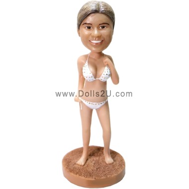 (image for) Custom Female In Bikini Bobblehead