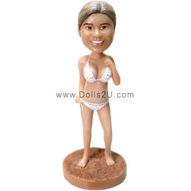  Custom Female In Bikini Bobblehead Item:46233