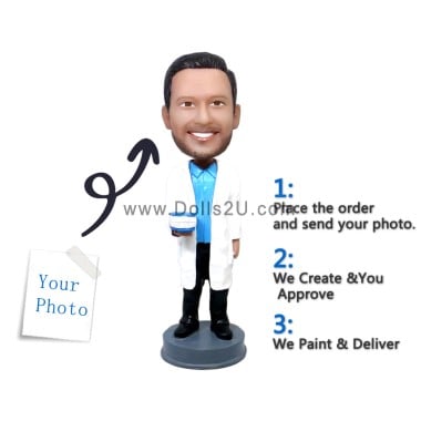 (image for) Personalized Dentist Bobblehead Unique Gifts For Male Dentists