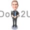 (image for) Custom Police Officer Bobblehead, Gift For Police Officer Item:216512