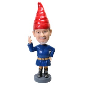 (image for) Personalized Garden Gnome Bobblehead