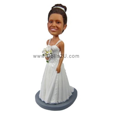  Custom Bride Bobblehead Item:55286