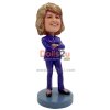 Office Lady In Business Attire - Premium Figure Bobblehead