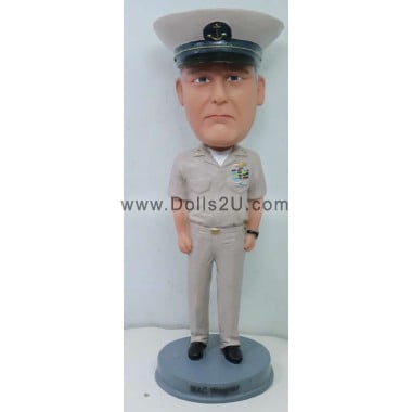 (image for) Personalized U.S. Navy Chief Petty Bobblehead