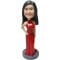 (image for) Lady In Evening Dress Custom Bobblehead Gift Item:38460