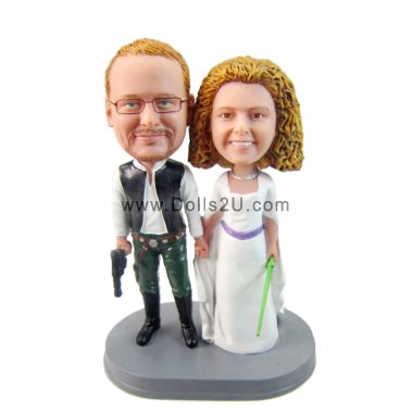 Star Wars Wedding Bobbleheads