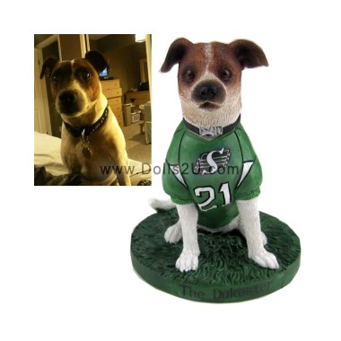  Fully Custom Made Dog Bobblehead - Pet Dashboard Bobblehead