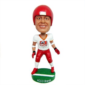 (image for) Football Player Bobblehead Any Team Color And Logo