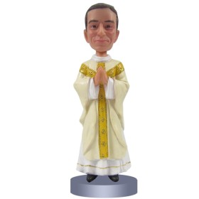 (image for) Best Gift for Priest Personalized Priest Bobblehead