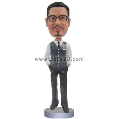  Personalized Male Boss Bobblehead Gift Item:13627