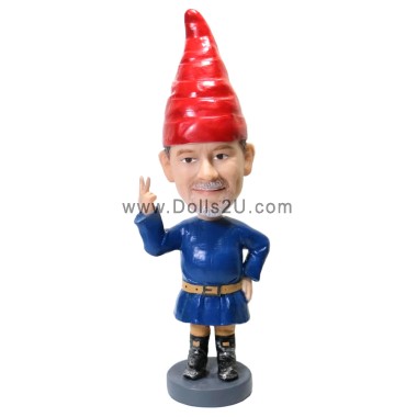  Personalized Garden Gnome Bobblehead Item:29620