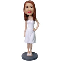 Custom Bobblehead Casual Female