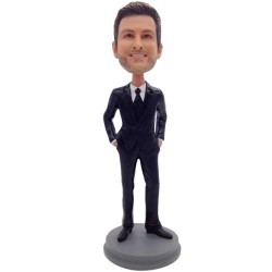 Groomsmen bobbleheads gift