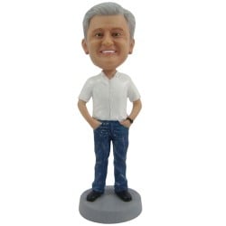 (image for) Personalized Creative Male Bobblehead Gift For Men