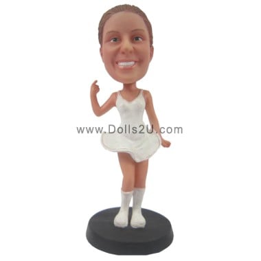  Custom Female Dancer Bobblehead Item:13876