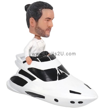 (image for) Male In Speedboat