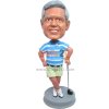 Golfer Personalized Bobblehead Gift