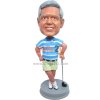 Custom Golfer Bobblehead Gift