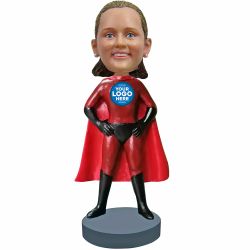 Custom Super Mom / Female Boss Bobblehead