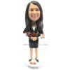 Custom Businesswoman Bobbleheads Gift for Female Executive