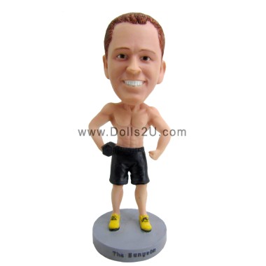 Custom Bodybuilding Bobblehead Fitness Man Gifts - $69.90 @ Dolls2u -  Bobbleheads Sculpted From Your Photos